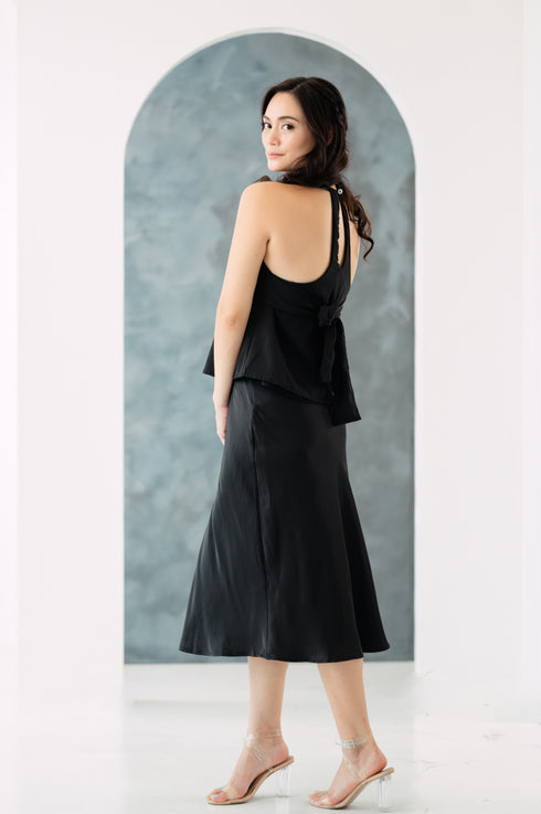 GS Party: Martina Silk Slip Skirt NEW